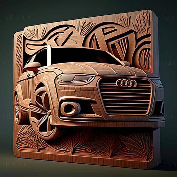 3D модель Audi Q7 (STL)